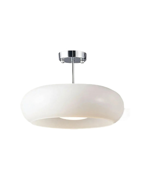 Soren Modern Glass Flush Mount Ceiling Light for Bedroom & Hallway
