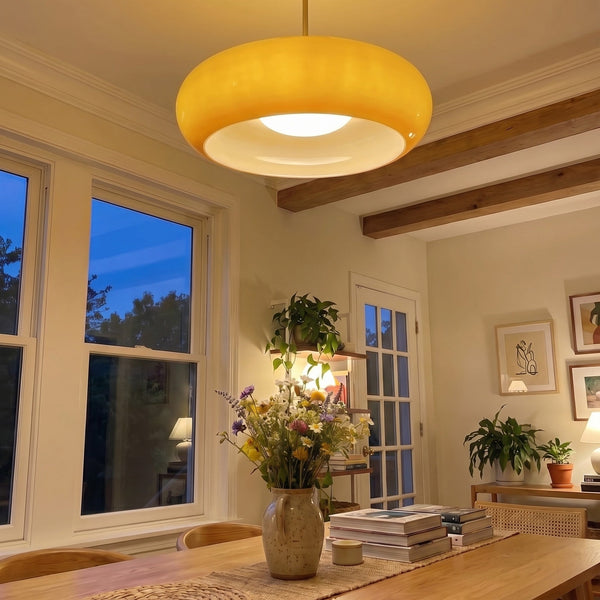 Soren Modern Glass Flush Mount Ceiling Light for Bedroom & Hallway