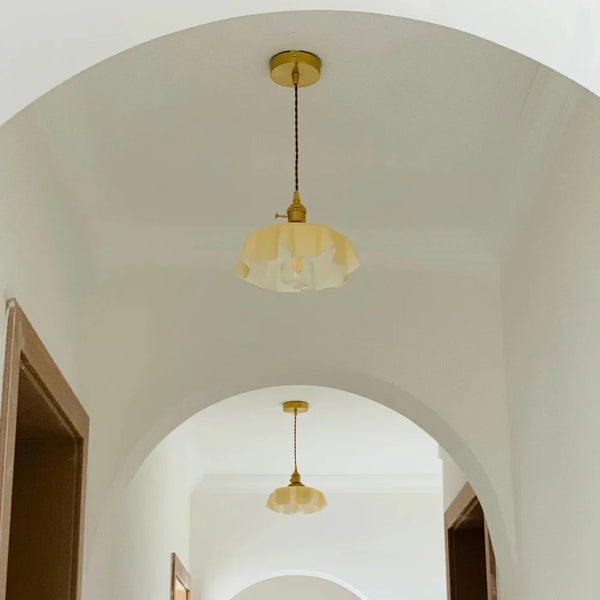 Colette Modern Glass Pendant Light for Kitchen Island & Dining Room