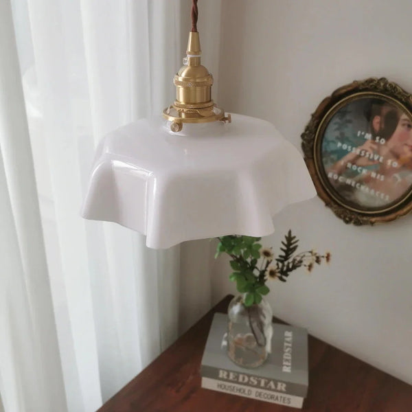 Colette Modern Glass Pendant Light for Kitchen Island & Dining Room