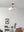 Soren Modern Glass Flush Mount Ceiling Light for Bedroom & Hallway