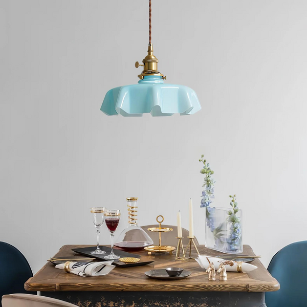 Colette Modern Glass Pendant Light for Kitchen Island & Dining Room