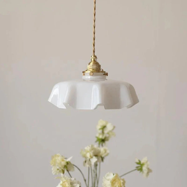 Colette Modern Glass Pendant Light for Kitchen Island & Dining Room