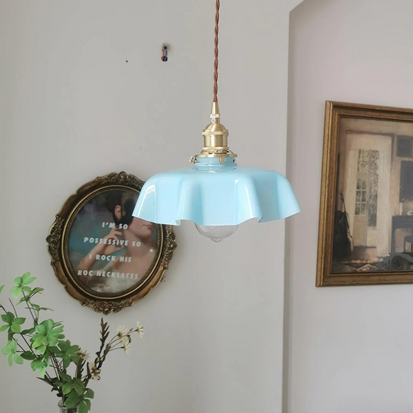 Colette Modern Glass Pendant Light for Kitchen Island & Dining Room