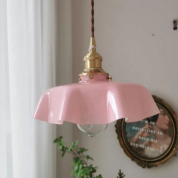 Colette Modern Glass Pendant Light for Kitchen Island & Dining Room