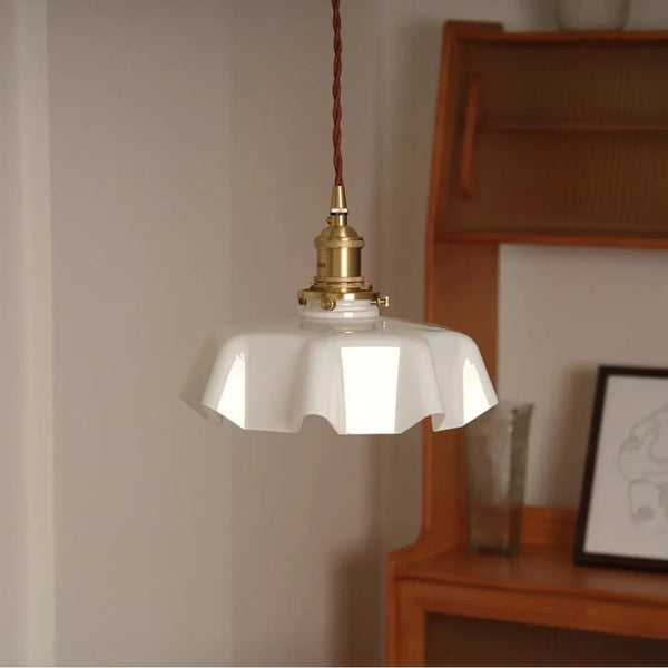 Colette Modern Glass Pendant Light for Kitchen Island & Dining Room