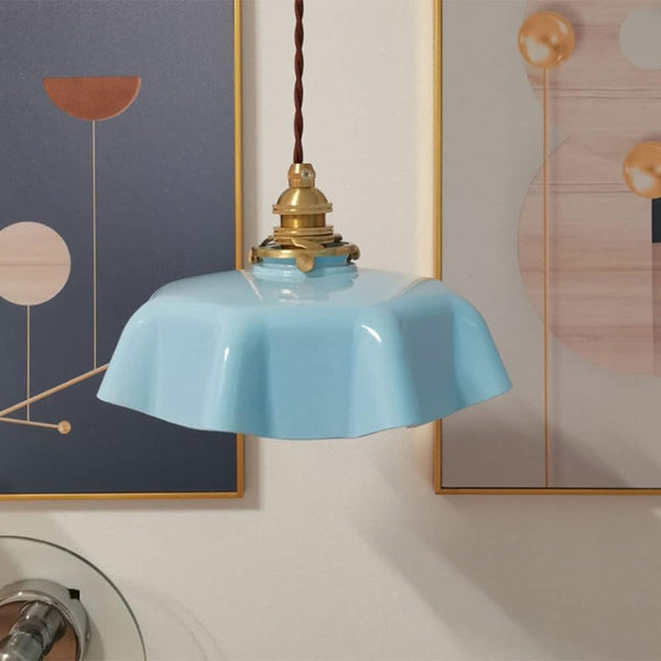 Colette Modern Glass Pendant Light for Kitchen Island & Dining Room