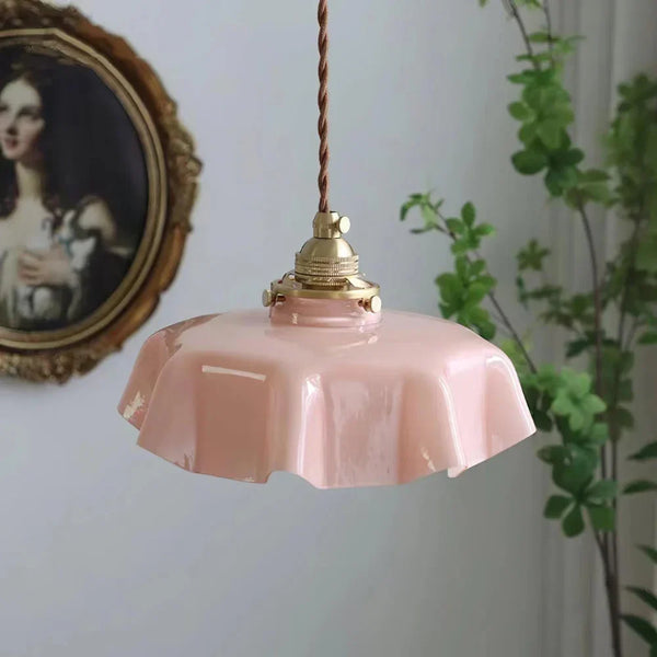 Colette Modern Glass Pendant Light for Kitchen Island & Dining Room