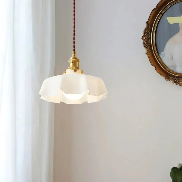 Colette Modern Glass Pendant Light for Kitchen Island & Dining Room