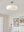 Soren Modern Glass Flush Mount Ceiling Light for Bedroom & Hallway