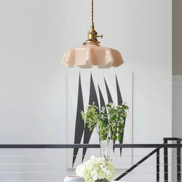Colette Modern Glass Pendant Light for Kitchen Island & Dining Room
