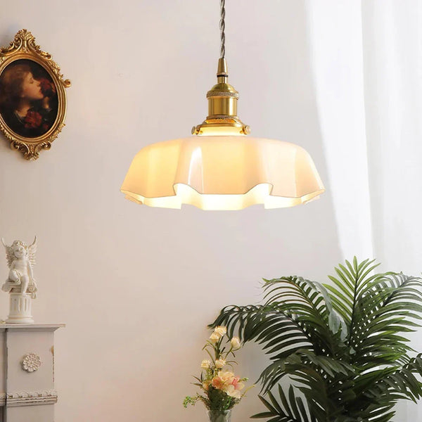 Colette Modern Glass Pendant Light for Kitchen Island & Dining Room