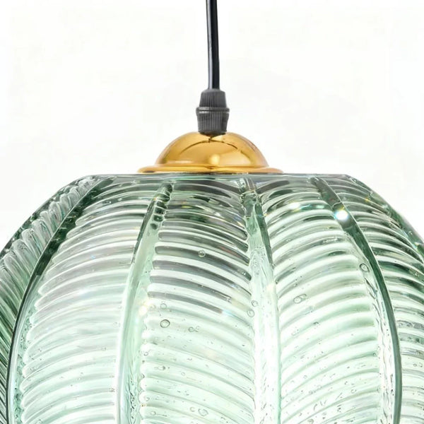 Sylvie Modern Leaf Glass Pendant Light for Kitchen Island & Dining