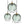 Sylvie Modern Leaf Glass Pendant Light for Kitchen Island & Dining